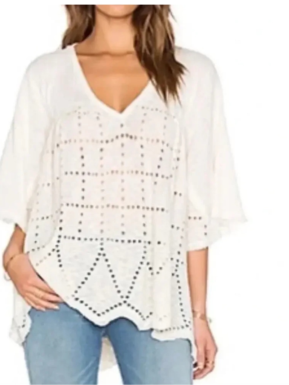 Free People Summer Lovin Flowy Top Size XS